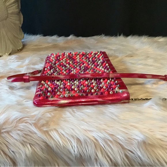 Christian Louboutin Crossbody Purse EUC - Picture 3 of 7